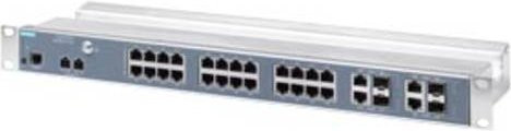 Siemens Industrial Ethernet Switch 6GK5328-4FS00-2AR3 10/100/1000 Mbit/s in Grau - Bild 1