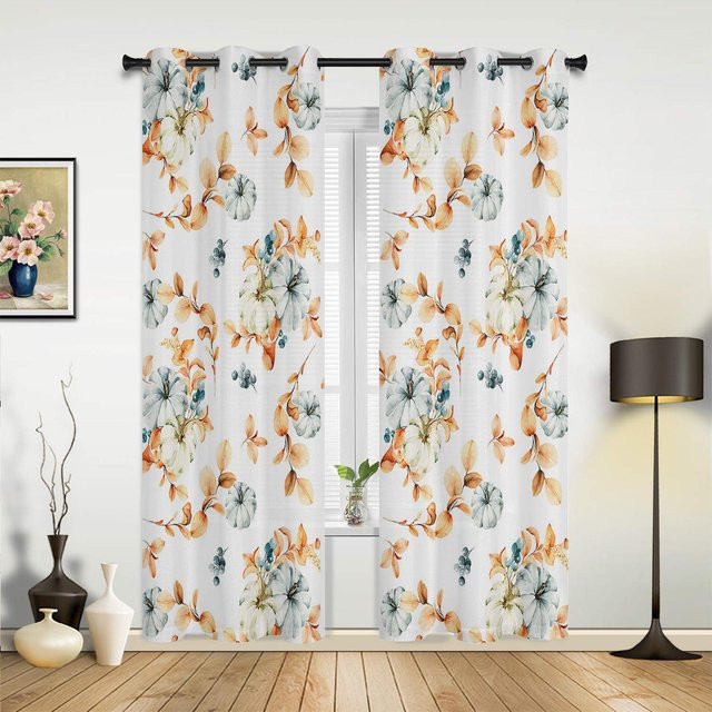 Binchi Outdoor Equipment Boho Stammes Totem Fenstervorhang im modernen europäischen Stil, halbtransparent, Mehrfarbig, Breite: 135 cm, Höhe: 60 cm - Bild 1