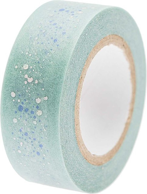 Rico Design Paper Poetry Washi Tape Mermaid Bubbles in Mint, Breite: 1,5 cm, Länge: 10 m - Bild 1