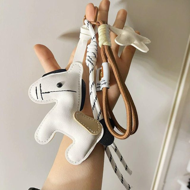 Rd lala Taschenanhänger Pony, weiß, Unisex - Bild 1