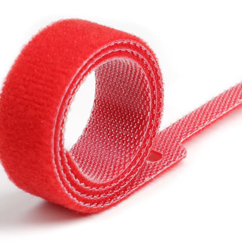 10 Stück wiederverwendbare Klettverschluss-Kabelbinder aus Nylon in Blau, verstellbarer Kabelorganisator, Länge: 150 mm - Bild 4