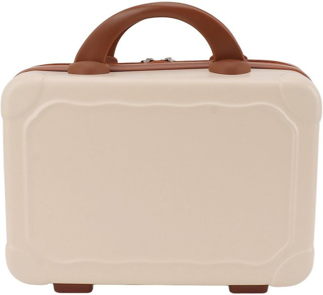 OutsideWorld Kosmetikkoffer Vintage, 14 Zoll, beige, Damen - Bild 1