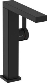 Hansgrohe Tecturis E Einhebel-Waschtischarmatur mit Schwenkauslauf und Push-Open-Abfluss in Mattschwarz - Bild 1