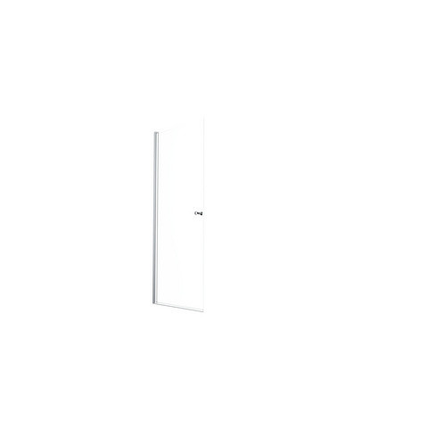 WELLWATER Smart Drehtür aus Glas in Silber und Transparent, B: 80 cm, H: 195 cm - Bild 3