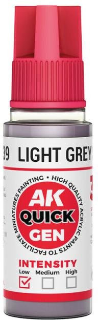AK Interactive Light Grey Shadow, 18 ml - Bild 1