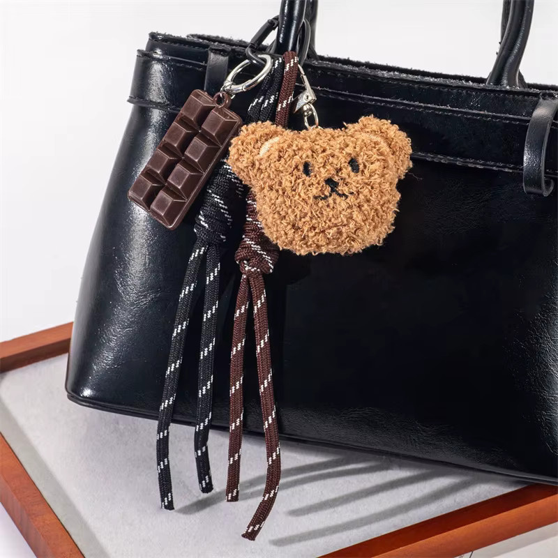 Yogodlns Teddybär-Anhänger, Plüsch, Unisex - Bild 2