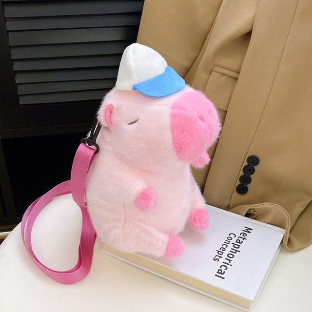 Yiran toy Capybara Plüschrucksack, Plüsch / Textil, ab 3 Jahre - Bild 1