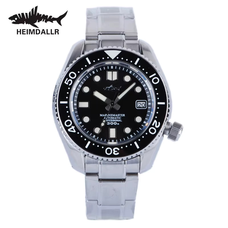 HEIMDALLR Armbanduhr, Automatik, Edelstahl, Saphirglas, Schwarz, Herren - Bild 4