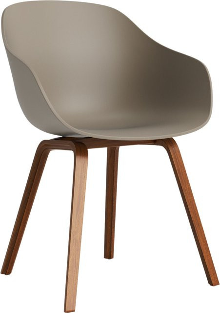 HAY About A Chair AAC 222 mit Armlehnen in Beige und Eiche - Bild 1