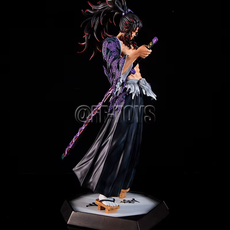 Bandai Anime Dämon Slayer Kimetsu No Yaiba Figur Kokushibo aus Kunststoff, mehrfarbig, Höhe: 32 cm - Bild 2