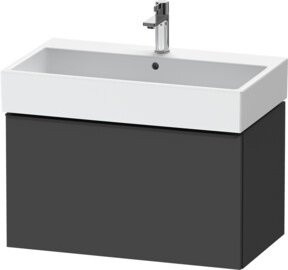 Duravit Waschtischunterschrank D-Neo, Wandhängend, Weiß Matt, B/T: 78,4 x 44,2 cm - Bild 1