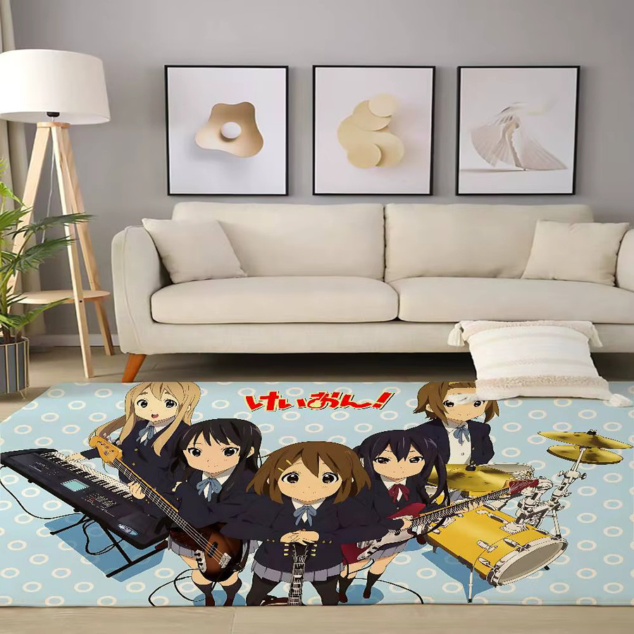 K-on Anime Fußmatte von 52TOYS, rutschfest und mehrfarbig, B/T: 60 x 40 cm - Bild 3