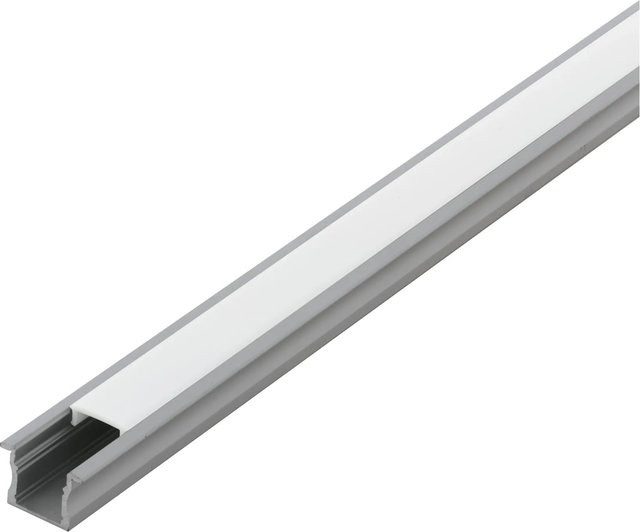 Eglo Alu LED-Einbauprofil mit Diffuser in Weiß, Länge: 1000 mm - Bild 1