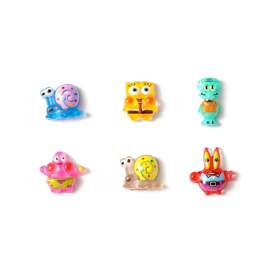 Potdemiel SpongeBob Schwammkopf Harz-Mini-Nagelanhänger, 20-teiliges Set - Bild 2
