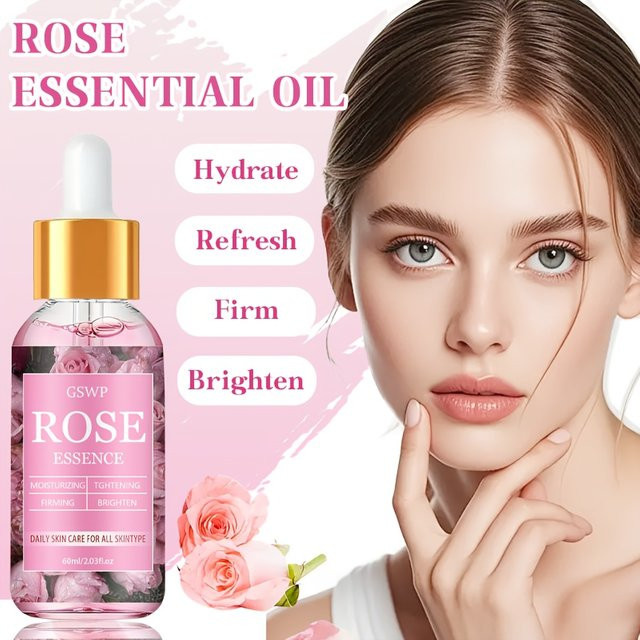 GSWP Rose Feuchtigkeitsspendende Essenz, 60ml, Reife Haut - Bild 1