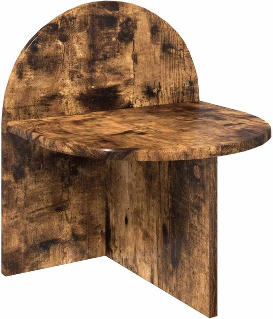 vidaXL Nachttisch in Geräucherte Eiche, Modernes Design, Braun, B/T/H: 40 x 35,5 x 45,5 cm - Bild 1
