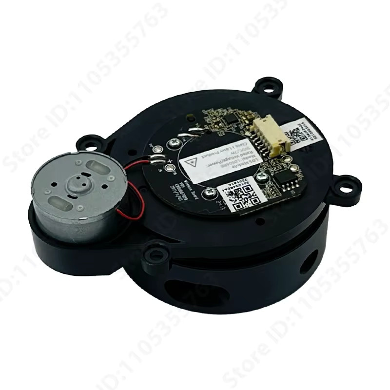 Original LDS04RR Laser-Distanzsensor in Schwarz für Roborock S7 Pro S7 MaxV Q5 Q7 Max S8 S8+ S8 Pro Ultra S8 Plus Ersatzteil aus Kunststoff - Bild 2