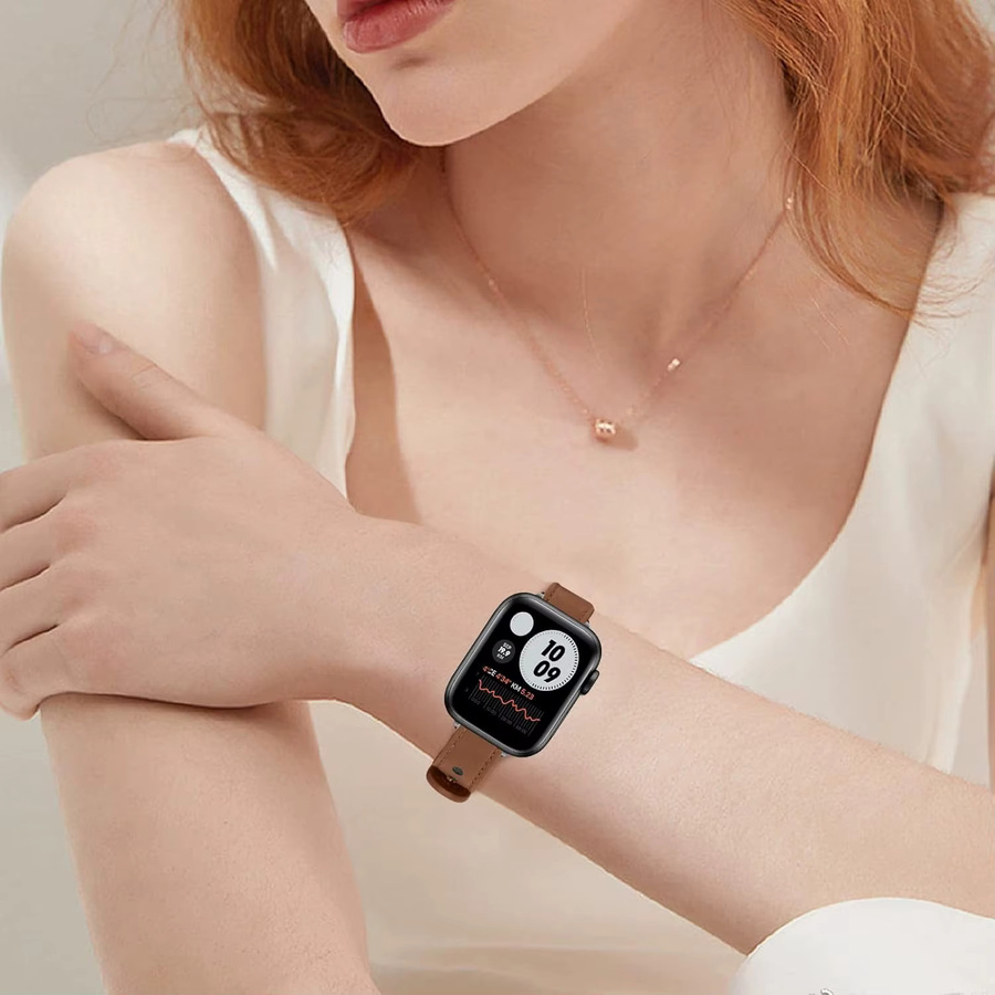 RWBANDS Uhrenarmband PU-Leder, Weiß, Damen - Bild 2
