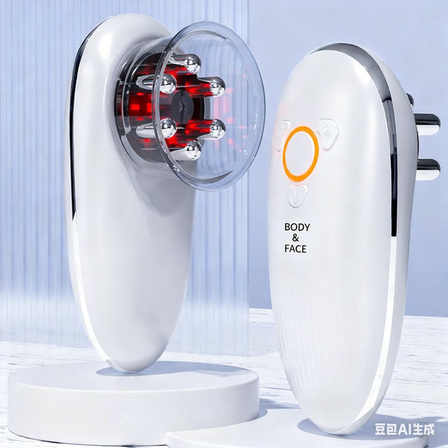 3-in-1 Elektrisches Cellulite-Massagegerät, Weiß, Unisex - Bild 1
