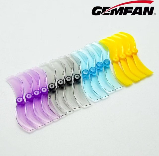 Gemfan 1610 40mm 2-Blatt PC Propeller, 4 Paar, für RC FPV Racing Freestyle Tinywhoop Drohnen Ersatz DIY Teile - Bild 1