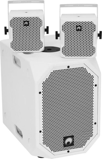 Omnitronic Set BOB-10A und 2x BOB-4 in Weiß - Bild 1
