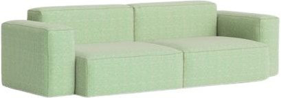 HAY Mags Soft 2,5-Sitzer Sofa Kombination mit einem Low Armrest links in Textilbespannung - Bild 1