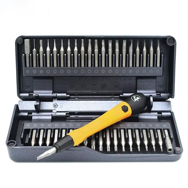 Wiha 40 in 1 ESD Micro Precision Magnetschraubendreher-Set mit 42-teiligem Bit-Set Z6901C4 - Bild 5