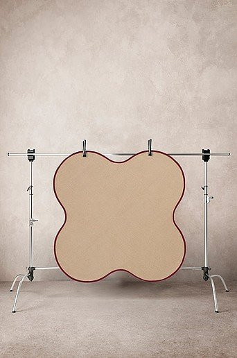 Jotex Weihnachtsbaumteppich Blossom in Beige aus Jute, Durchmesser: 120 cm - Bild 1