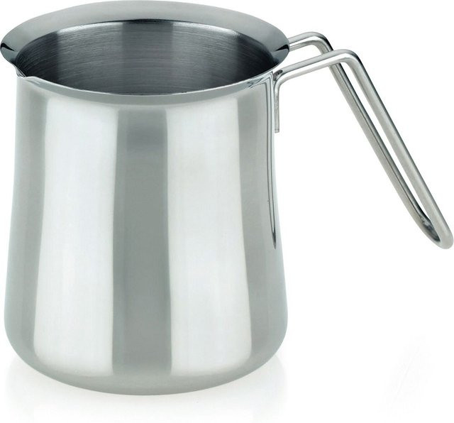 Kela Milchkrug Herta aus Edelstahl 18/10 in Silber, Höhe: 12 cm - Bild 1