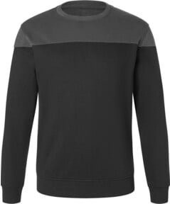 Kübler Sweatshirt schwarz/dunkelgrau Größe L - Bild 1