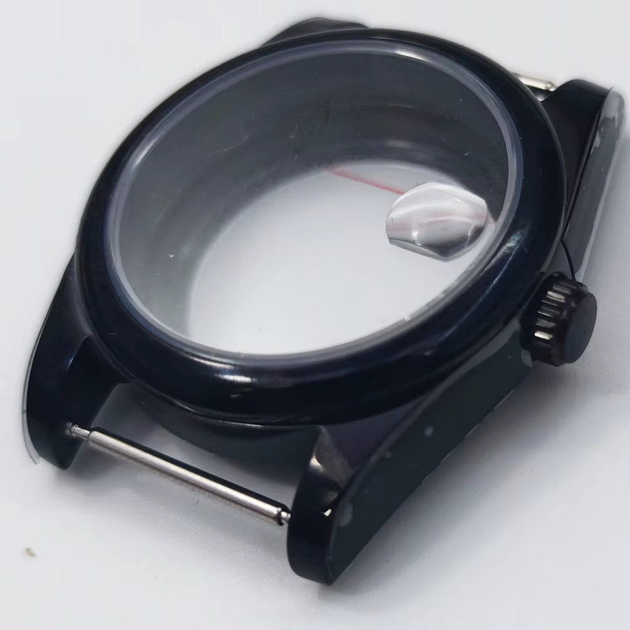 RICHUS Uhrengehäuse Edelstahl, Schwarz, Unisex - Bild 3