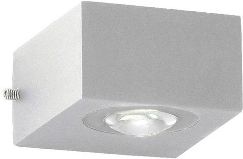 Fischer & Honsel Helsinki LED Außenwandleuchte aus Metall in Silber - Bild 1