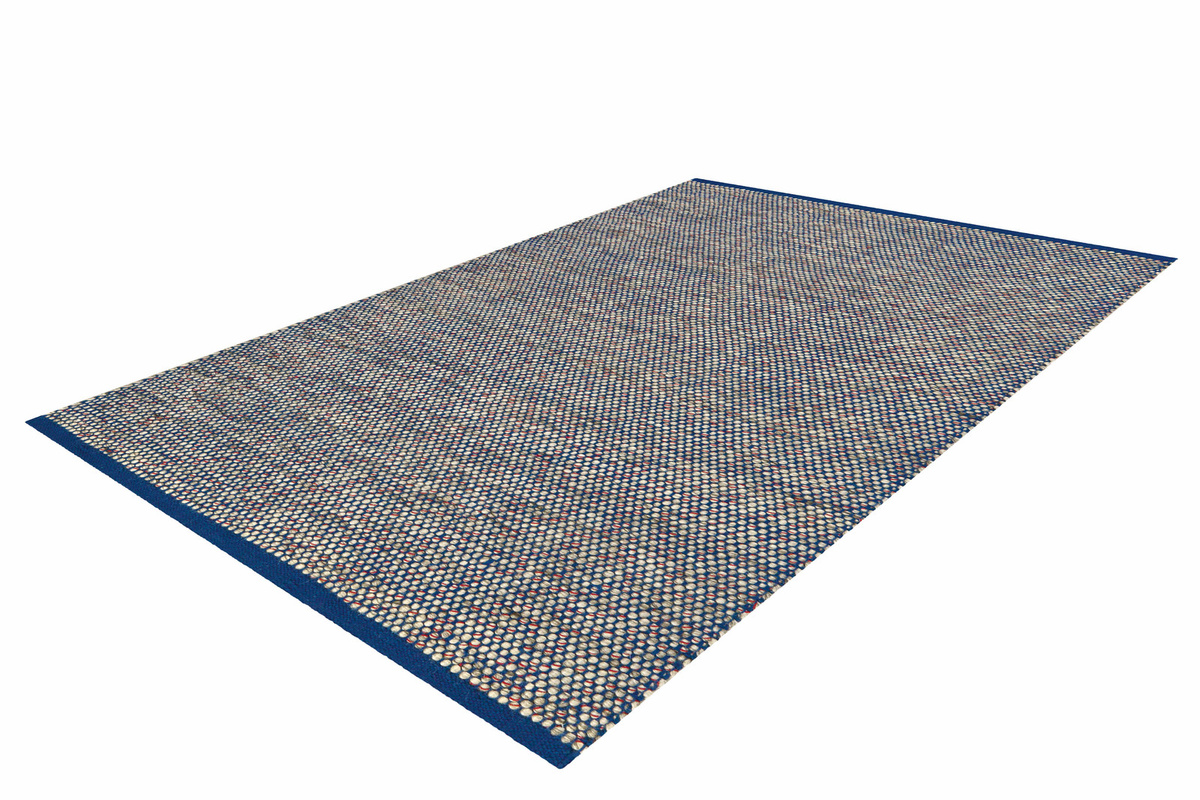 Arte Espina Teppich Tweed 8058 Grau Blau B: 180 cm, T: 120 cm - Bild 1