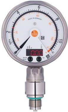 Ifm Electronic Drucksensor PG2432 in Silber, Messbereich 0 MPa bis 10 MPa, M12 Anschluss, 1 Öffner, 1 Schließer, Analogausgang - Bild 1