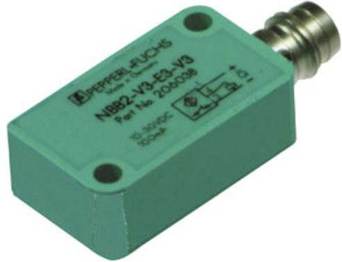 Pepperl+Fuchs Induktiver Sensor NBB3-V3-E0-V3 225241 NPN bündig montierbar in Grün - Bild 1