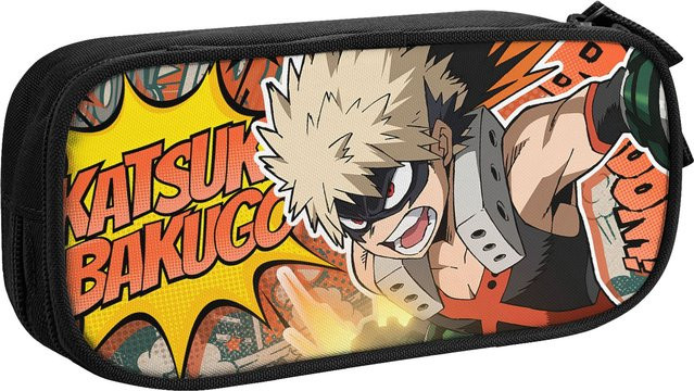 My Hero Academia Bakugou Katsuki Federmäppchen aus Textil für Schule und Studium - Bild 1