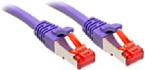 Lindy RJ45 Patchkabel CAT 6 S/FTP Ethernet LAN Kabel Violett 7,50 m - Bild 1