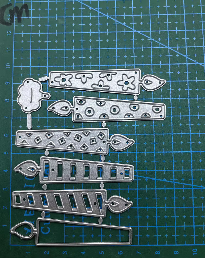 Metall Stanzform Geburtstagskerze für DIY Scrapbooking und Papierkarten zur dekorativen Prägung - Bild 2