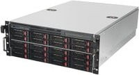 SilverStone SST-RM43-320-RS Server-Gehäuse in Schwarz und Silber mit e-ATX Unterstützung - Bild 1
