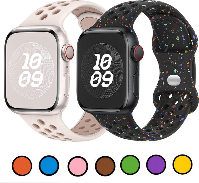 RWBANDS Sportarmband Silikon, für Apple Watch - Bild 1