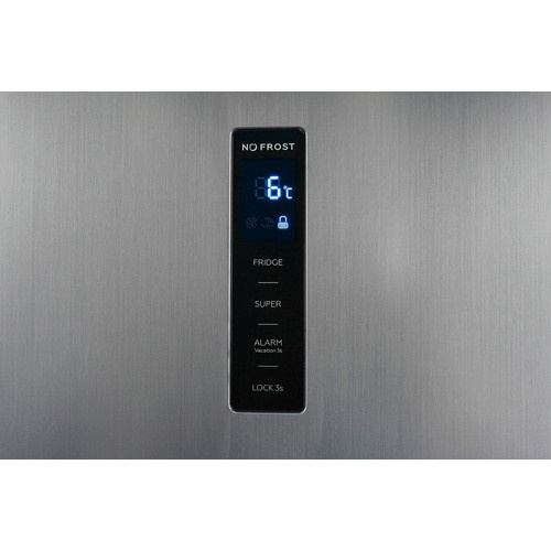 Exquisit Vollraumkühlschrank KS360-V-HE-040D in Silber, 359 l, ohne Gefrierfach - Bild 2