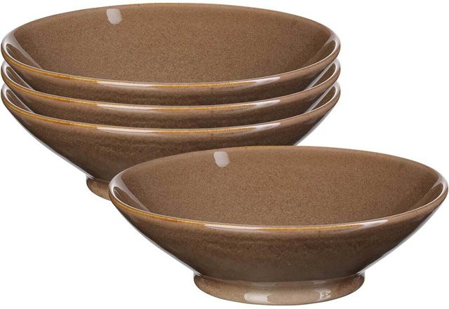 Ritzenhoff & Breker Servierschalen Sahara aus Keramik, Braun, 4er Set, Durchmesser: 20,5 cm - Bild 1