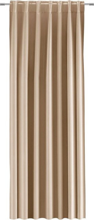 Premium Living Verdunkelungsvorhang Riccardo in Beige, Breite: 140 cm, Höhe: 245 cm