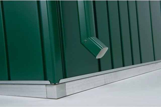 Biohort Regenfallrohr-Set für Gerätehaus Europa in Dunkelgrau-Metallic - Bild 1