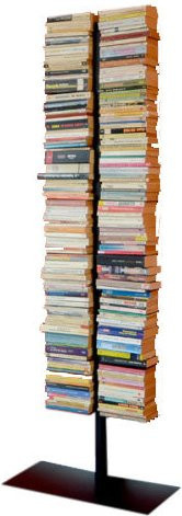 Radius Booksbaum Bücherregal 2-reihig aus Metall in Schwarz Matt - Bild 1