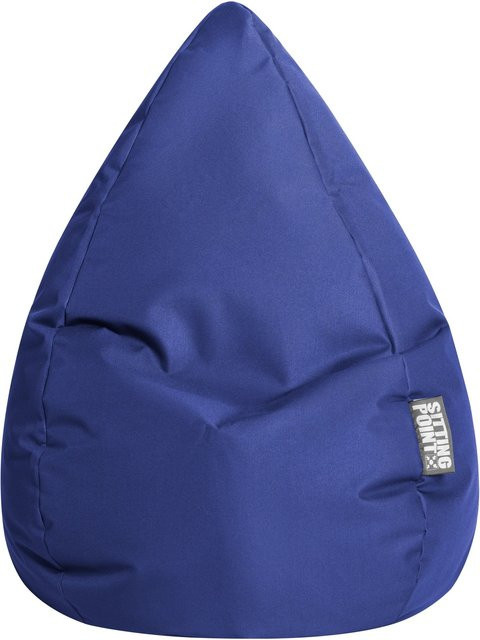 Sitting Point Sitzsack Brava 120 in Dunkelblau mit abnehmbarem Bezug - Bild 1