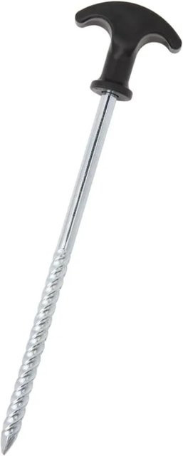vidaXL Zeltheringe aus verzinktem Stahl, 24 Stück, Länge: 20 cm, Durchmesser: 7 mm, Farbe: Silbern - Bild 1