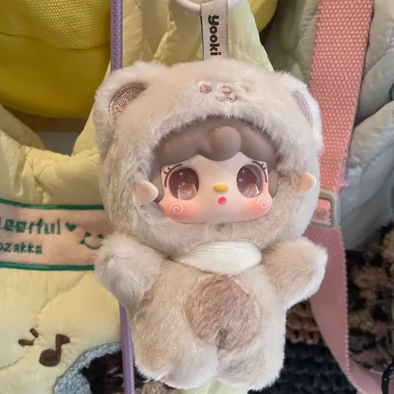 Yooki V4 Take A Bite Of Bear Series Vinyl Plüsch Mystery Blind Box Multicolor Sammlerfigur als süße Puppe und Bag Charm - Bild 5