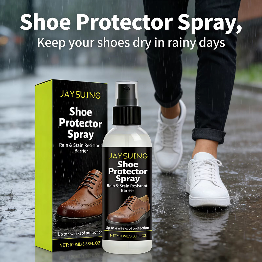 jaysuing Schuhschutzspray transparent – wasserabweisendes und fleckenresistentes Spray für deine Schuhe - Bild 3