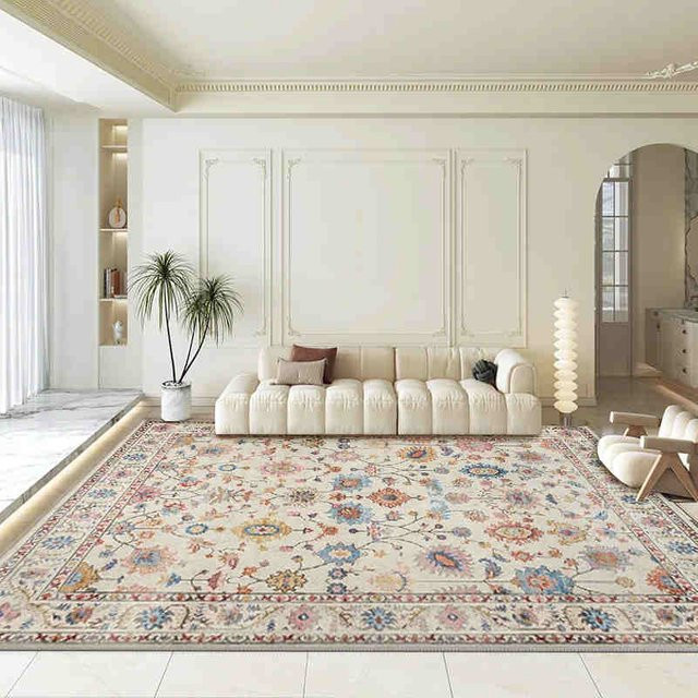 BC-Warm Home Fußmatte im orientalischen Boho-Stil, rutschfest und waschbar, Mehrfarbig, B/T: 60 x 40 cm - Bild 1